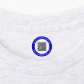Uw QR code en Tekst Gepersonaliseerde Etiketten va Labels (Aangebracht)