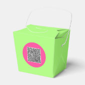 Uw QR-code Favoriete vakken Sjabloon Aangepaste kl Bedankdoosjes (Voorkant Zijde)
