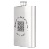 Uw QR-code Flask Gift Scan Info en aangepaste teks Flacon (Links)