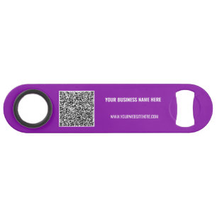 Uw QR-code gebrandmerkt met aangepaste tekstbalk S Speed Flessenopener