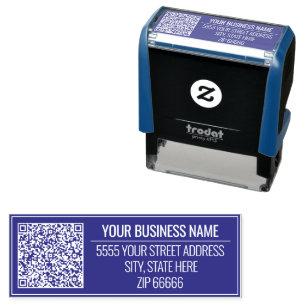 Uw QR-code Info Adresnaam Stempel Kies kleuren