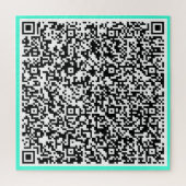 Uw QR-code Puzzel Voorbeeld Speciaal bericht (Verticaal)