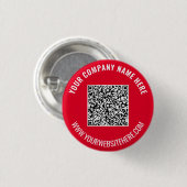Uw QR Code Scan Aangepaste Tekst Button Kies Kleur (Voorkant /achterkant)