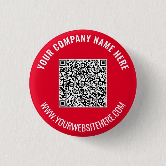 Uw QR Code Scan Aangepaste Tekst Button Kies Kleur (Voorkant)