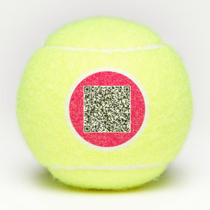 Uw QR Code Scan Gepersonaliseerde Tennisballen Gif