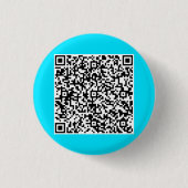 Uw QR Code Scan Grappig Button Gift - Kies Kleur (Voorkant)