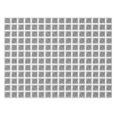 Uw QR Code Scan Info Aangepaste kleuren Tablecload Tafelkleed (Voorkant (Horizontaal))