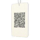Uw QR Code Scan Info Gepersonaliseerde Luchtverfri Luchtverfrisser (Links)