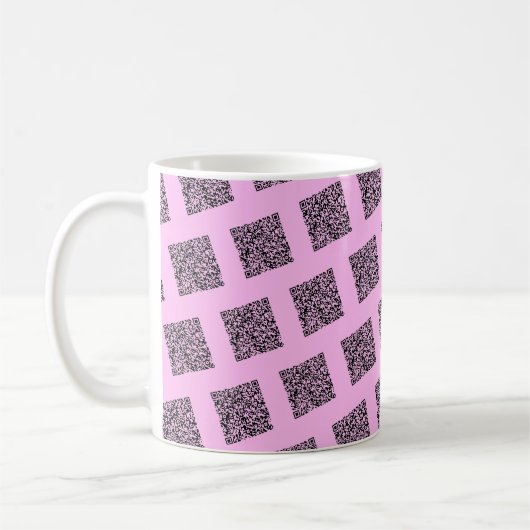 Uw QR Code Scan Info Grappig Mug Gift Aangepaste k Koffiemok (Links)