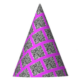 Uw QR Code Scan Info Party Pet Kies Kleuren Feesthoedjes