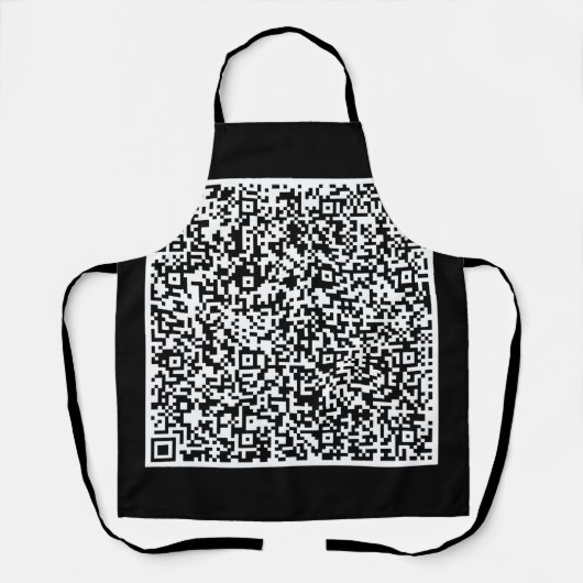 Uw QR Code Scan Info Schort Aangepaste kleur (Voorkant)