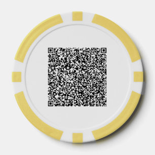 Uw QR Code Scan Poker Chips - Kies kleuren