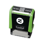 Uw QR-code Scan Tekstkleur Zelfinktstempel Zelfinktende Stempel (Product)