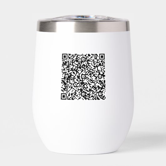 Uw QR-code scaninfo aangepaste kleuren gepersonali (Voorkant)
