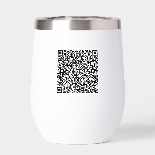 Uw QR-code scaninfo aangepaste kleuren gepersonali (Achterkant)