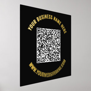 Uw QR-code Scaninfo en Prints voor aangepaste Foli