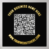 Uw QR-code Scaninfo en Prints voor aangepaste Foli (Voorkant)