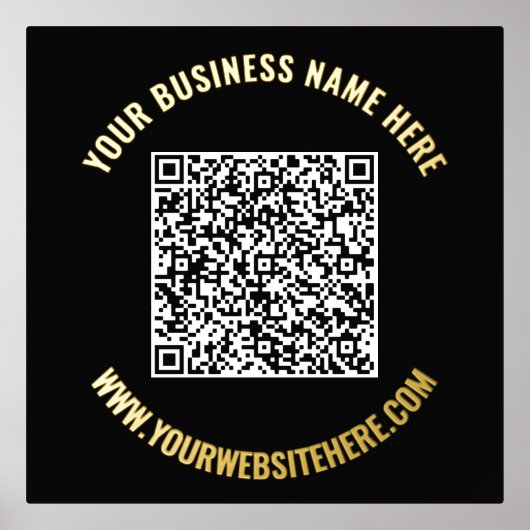 Uw QR-code Scaninfo en Prints voor aangepaste Foli (Voorkant)