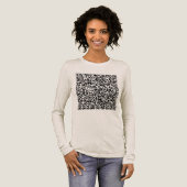 Uw QR-code scaninfo gepersonaliseerd grappig Tri-Blend Shirt (Voorkant)
