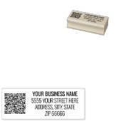 Uw QR-code Scaninfo Stempel Naam Retouradres (Gestempeld)