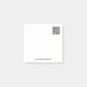 Uw QR-code scaninfo Tekst Post het Opmerkingen Post-it® Notes (Voorkant)