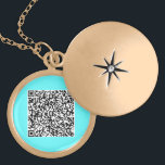 Uw QR Code Scannen Blauwgroen Ketting Gift Aangepa<br><div class="desc">Aangepaste kleuren - Ontwerp uw eigen gepersonaliseerde Kettingen met uw QR-code Scan Info - Uw QR-code toevoegen - Afbeelding of foto of Logo / naam - Aangepaste tekst - Formaat wijzigen en verplaatsen of verwijderen / elementen toevoegen - Afbeelding / tekst met aanpassingshulpmiddel. Kies / Voeg uw favoriete achtergrond /...</div>