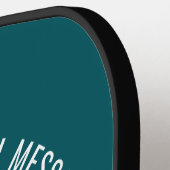 Uw QR-code Scantekst Kleuren Pickleball-peddel Pickleball Paddle (Links Detail)