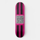 Uw QR Code Skateboard Sjabloon Aangepaste kleur (Voorkant)