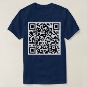 Uw QR-code T-shirt (Design voorkant)