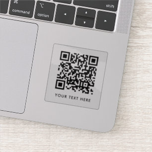 Uw QR-code   Upload je eigen object met aangepaste Sticker