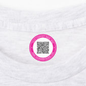 Uw QR-code Zakelijke Productlabels Sjabloon Labels (Aangebracht)