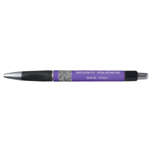 Uw QR-code Zakelijke Promotiepen Voorbeeld Pen (Voorkant)