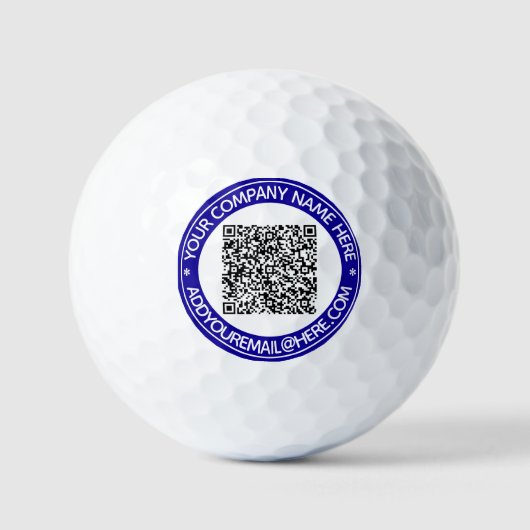 Uw QR-codeaftasten en de Golfballen van de douanet (Voorkant)