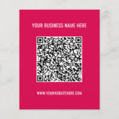 Uw QR-codenaam Website Kleuren brochure (Achterkant)