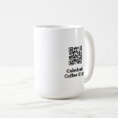 Uw QR-codeontwerp. coffeeshop Koffiemok (Voorkant rechts)