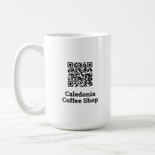 Uw QR-codeontwerp. coffeeshop Koffiemok