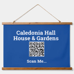 Uw QR-codeontwerp Hangend Wandkleed