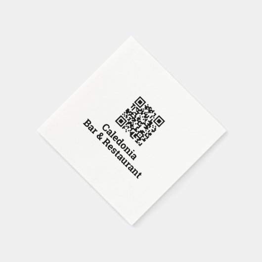 Uw QR-codeontwerp Servet (Hoek)