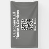 Uw QR-codeontwerp Spandoek (Verticaal)