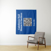Uw QR-codeontwerp Wandkleed (In situ)
