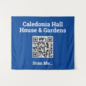 Uw QR-codeontwerp Wandkleed (Voorkant (horizontaal))