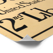 UW RECHT Koop obligaties van de Amerikaanse overhe Poster (Hoek)