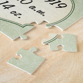 Uw regenboog Baby Foto Schattigee Boom & Vogels Legpuzzel (Zijkant)