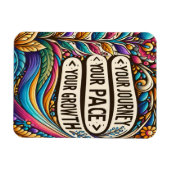 Uw reis Uw groei Uw tempo Magneet (Horizontaal)