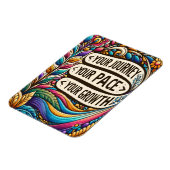 Uw reis Uw groei Uw tempo Magneet (Linkerzijde)