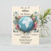 Uw reiscabine strandbestemming 30e verjaardag kaart (Staand voorkant)