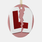 Uw rijexamen is geslaagd keramisch ornament (Rechts)