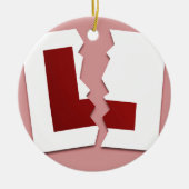 Uw rijexamen is geslaagd keramisch ornament (Voorkant)