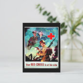 Uw Rode Kruis Briefkaart (Staand voorkant)