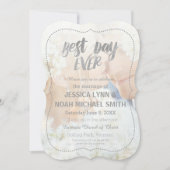 Uw Romantische foto Beste dag Zorge Grenzen Kaart (Voorkant)